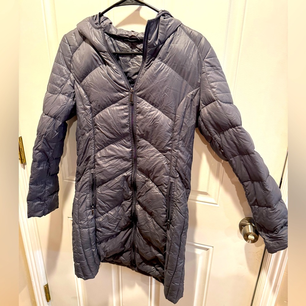 Bcbgeneration Down Jacket, Grey Size Small - image 1